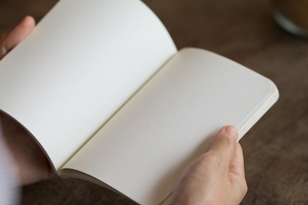 Empty book